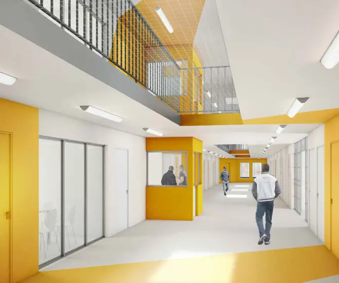 Leon Grosse construction de prison Leon Grosse construction prison